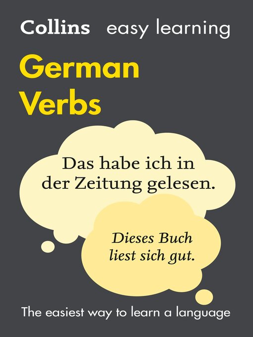 Title details for Easy Learning German Verbs by Collins Dictionaries - Available